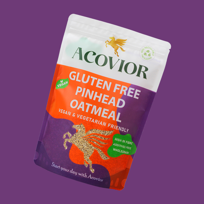 Acovior Gluten Free Pinhead Oatmeal / Steel Cut Oatmeal Bigger Value 6 Pack