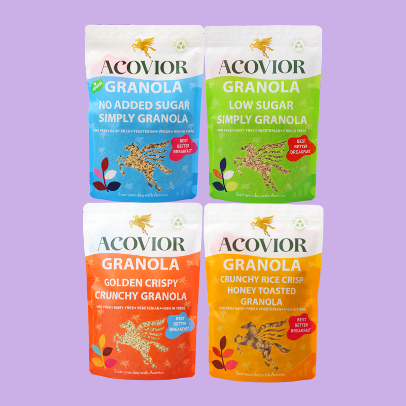 Acovior Granola Variety Bundle 4 Pack