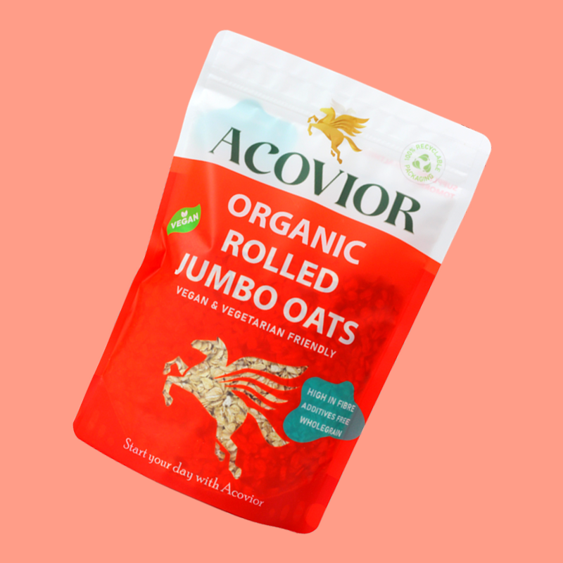 Acovior Organic Rolled Jumbo Oats