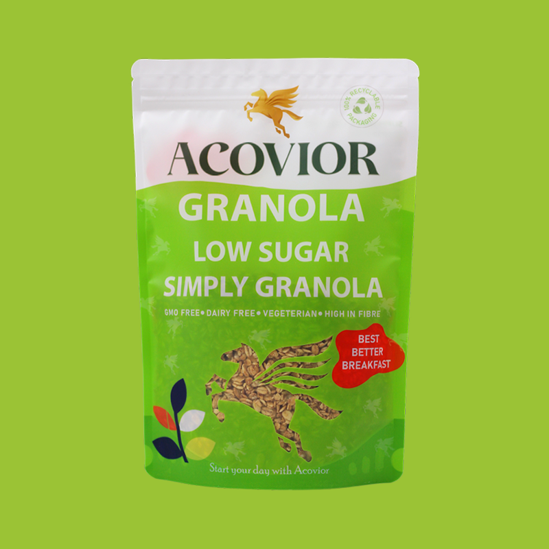 acovior, Crunchy Rice Crisp, Rice Crisp & Honey, 100% Whole Grain Oats, prebiotic, granola, plant based, breakfast, weight loss diet, sugar free, healthy breakfast, no added sugar, high in fibre, vegan friendly, plant based, vegan, vegetarian, keto, 100% plant based, planet, source of protein, low sugar, allergy-free, GMO-free, granola recipe, granola bar, granola bowl acoviorcom